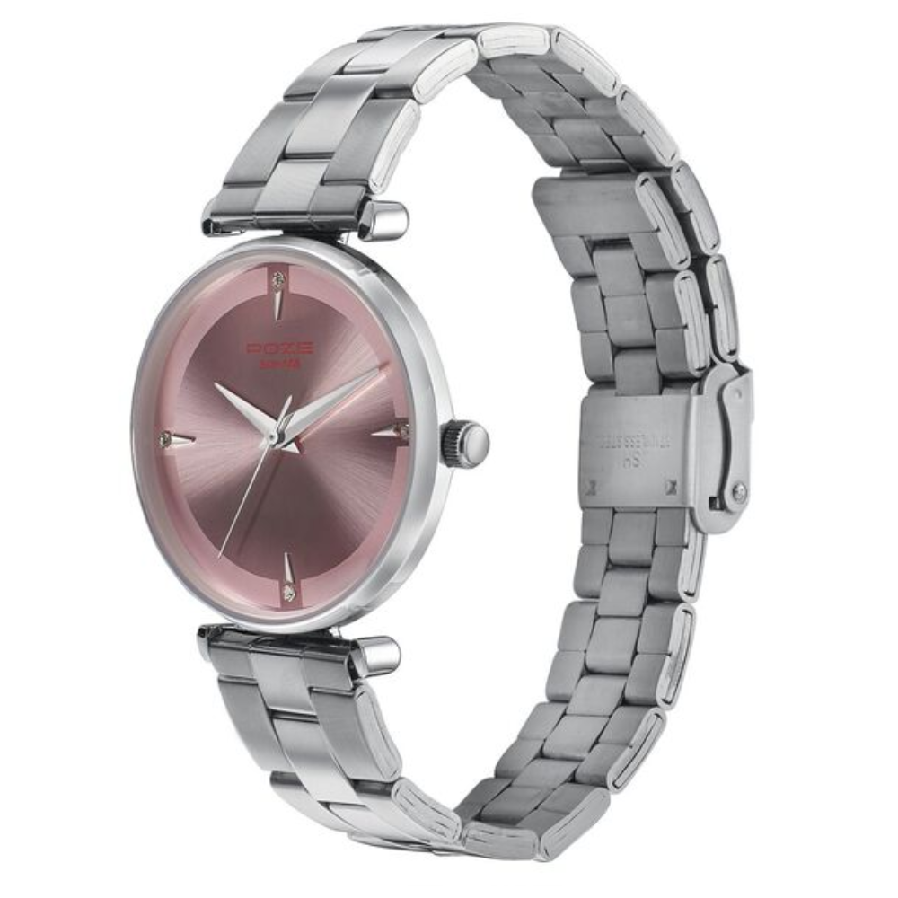 Sonata Poze Pink Dial Women's Watch SP80014SM01