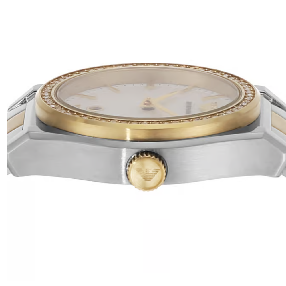Emporio Armani Mother Of Pearl Dial Women's Analogue Watch AR11559