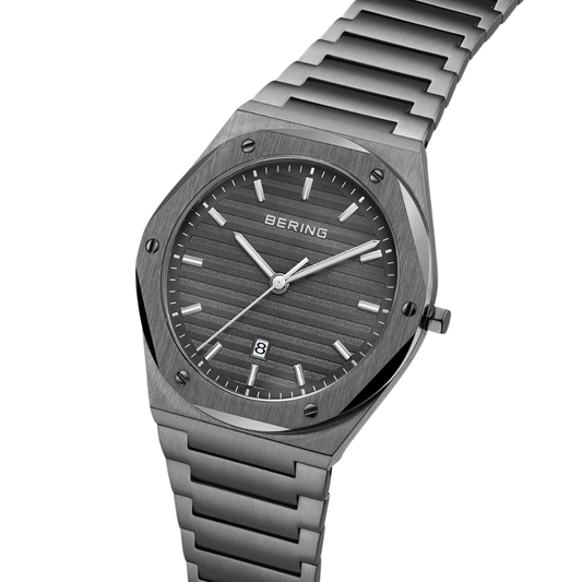 Bering Analog Grey Watch for Men 19742-777