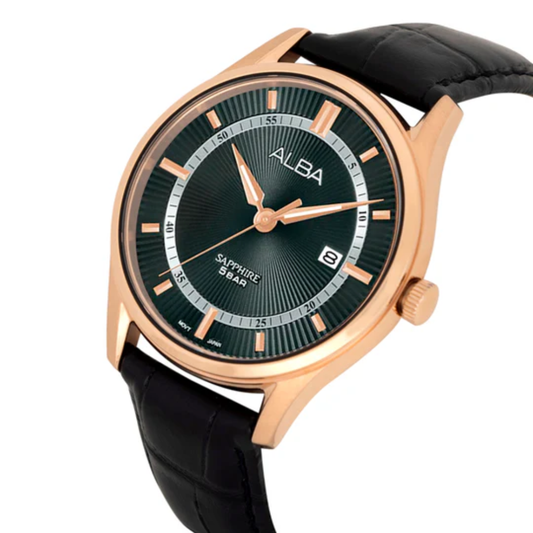 ALBA Asterix Black Dial Men's Watch AS9R22X1