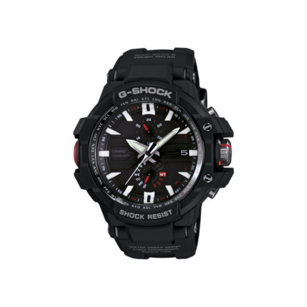 Casio Black Resin Strap Men's Watch GW-A1000-1A | 10412716