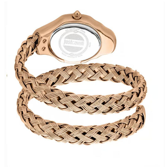 Just Cavalli Twined Rose Gold Women's Watch JC1L305M0045