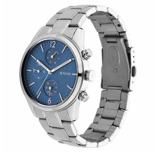 Titan Neo V Phase I Blue Men's Watch 1805SM03