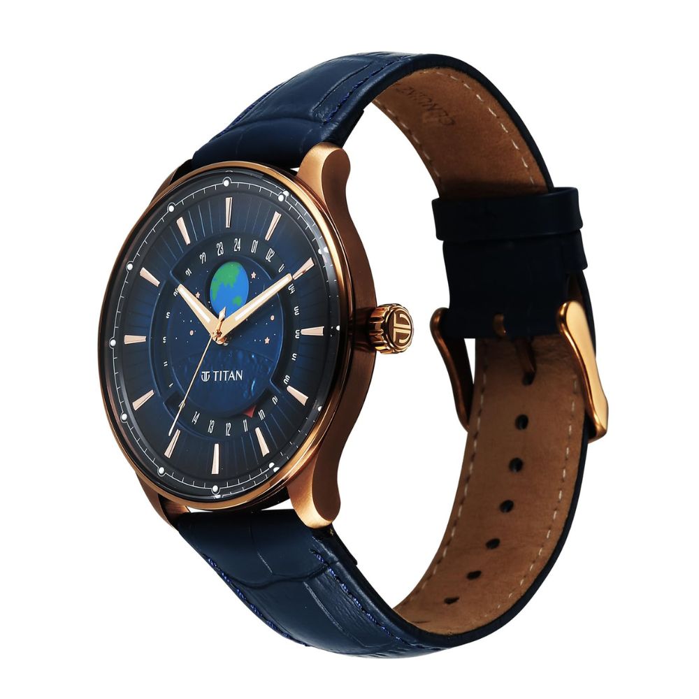 Titan Stellar Blue Men's Watch 1890QL01