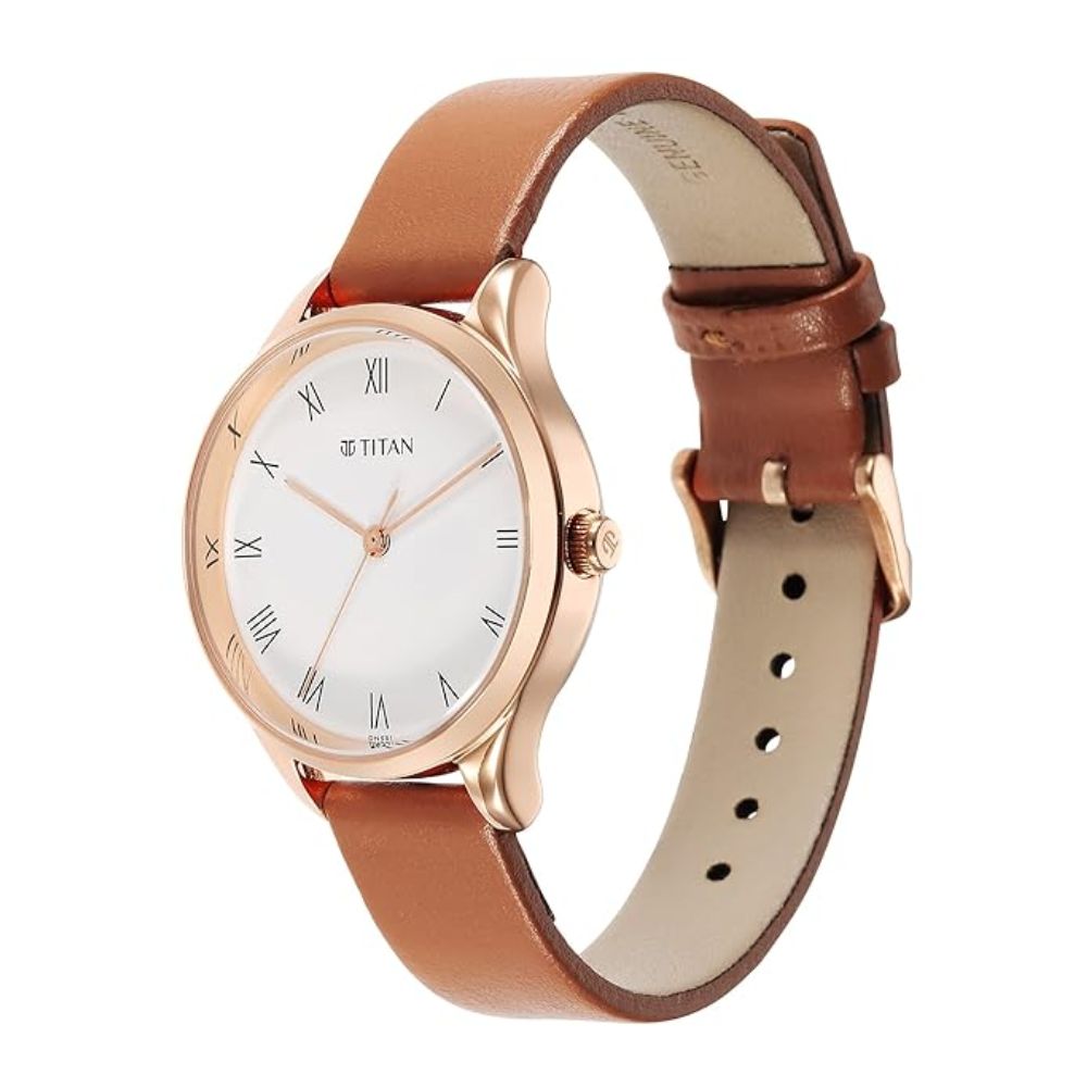 Titan Analog Silver Women's Watch 2649WL04