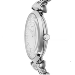 Emporio Armani Gianni T-Bar Women's Silver Dial Analog Watch AR11445