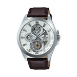 Casio Brown Leather Strap Men's Watch ESK-300L-7AV | 10516541