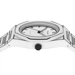 D1 Milano Polycarbon White Dial Men's Analogue Watch PCBJ34