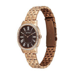 Titan Glamour Brown Women's Watch 95332WM01