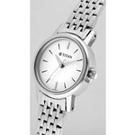 Titan Quartz Analog White Women's Watch NT2593SM04