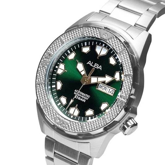 ALBA Green Dial Men's Watch AL4557X1