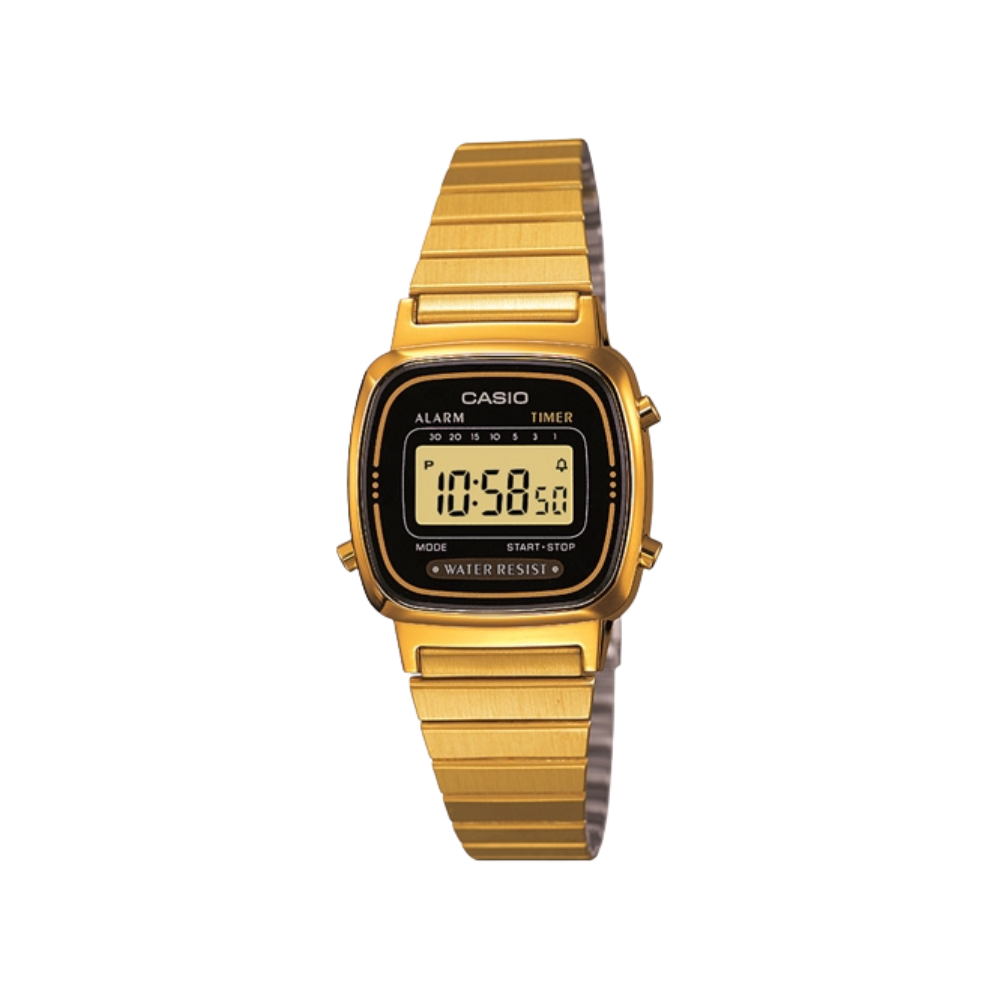 Casio Gold Metal Gold Women's Watch for LA670WEGA-1, LA670WEGA-2, LA670WEGA-6 | 10335075