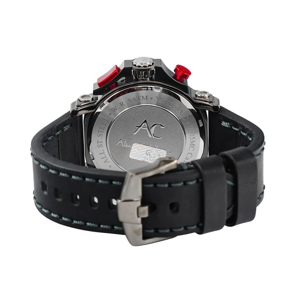 Alexandre Christie Black Men's Watch 9205MCLIGRE
