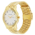Titan Quartz Silver Men Watch 1650YM03