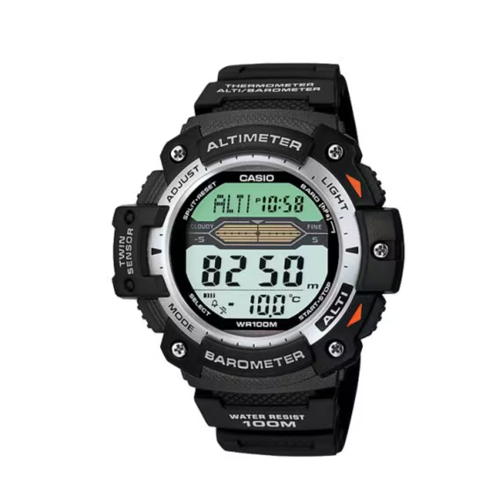 Casio Black Resin Strap Watch for SGW-300H-1AV, SGW-400H-1BV | 10360816