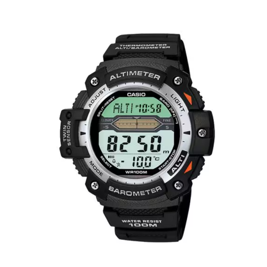 Casio Black Resin Strap Watch for SGW-300H-1AV, SGW-400H-1BV | 10360816