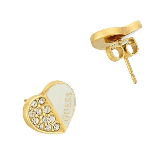 GUESS Lovely Gold-Plated Women's Earrings UBE03048YGWH
