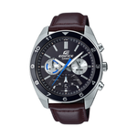Casio Brown Leather Strap Men's Watch for EFV-590L-1AV | 10599521