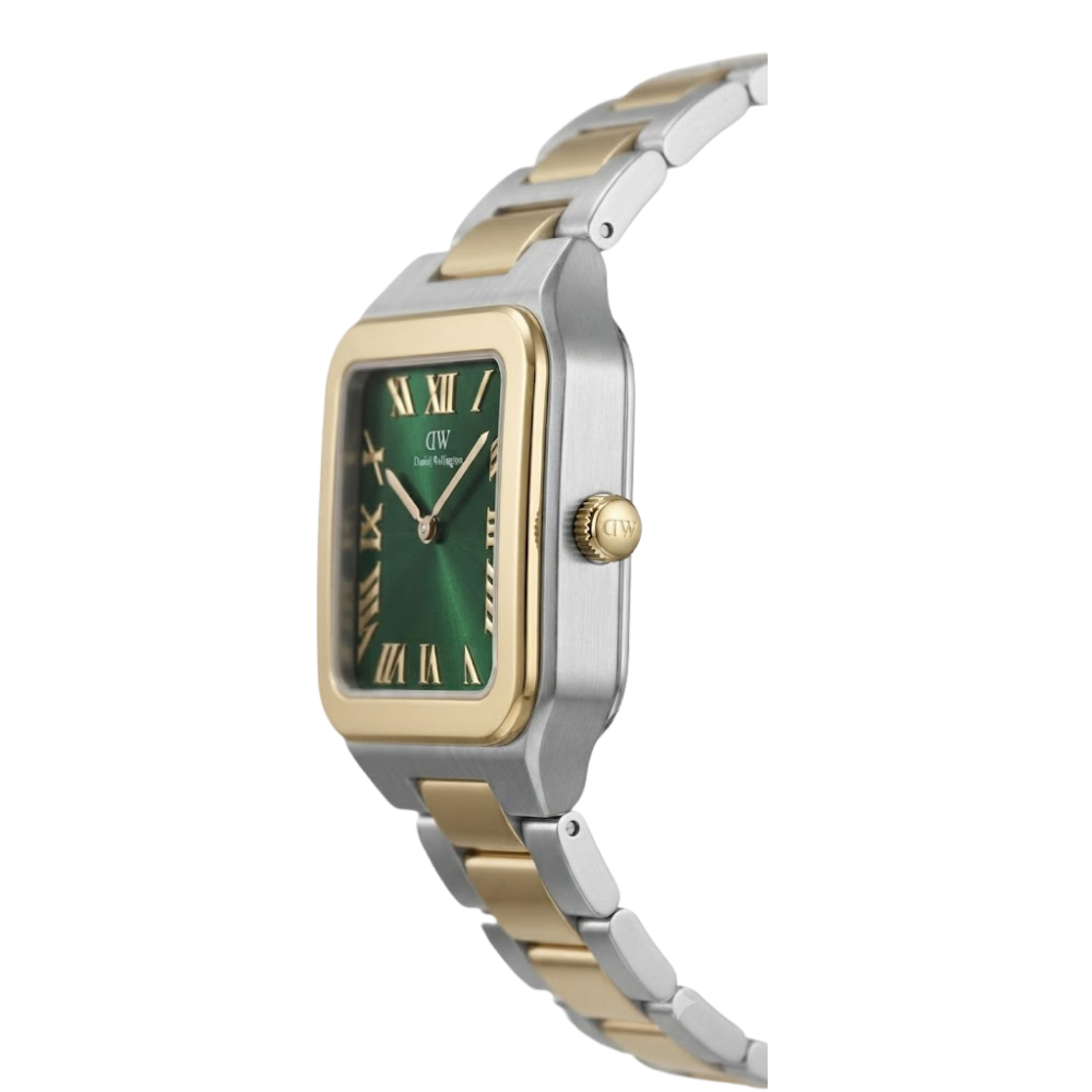 Daniel Wellington Classic Two-Tone Gold & Steel Green Women's Watch DW0DG2600