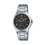Casio Silver Metal Strap Women's Watch LTP-V300D-1A2, LTP-V300D-2A2, LTP-V300D-4A2 | 10590995