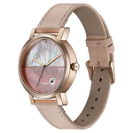 Fastrack Style Up Quartz Analog Pink Mother Of Pearl Dial Watch For Girls 6284WL03