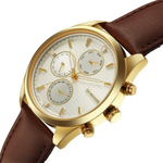 Sonata Magna Silver Dial Men's Watch 7155YL01