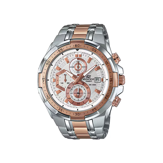 Casio Two Tone Stainless Steel Strap Men's Watch EFR-539SG-7A5V | 10489093
