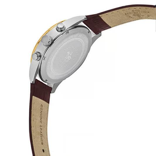Santa Barbara Polo & Racquet Club Chronograph Silver Dial Men's Watch SB.1.10581-4
