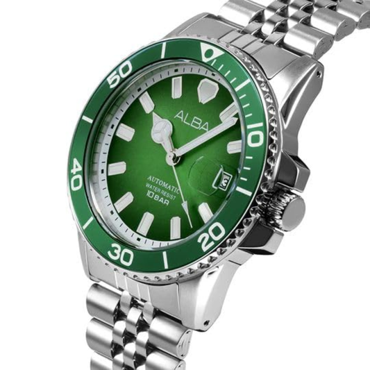 ALBA Forest Green Dial Men's Watch AU4053X1