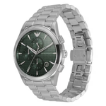 Emporio Armani Paolo Men's Green Dial Chronograph Watch AR11529