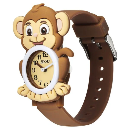 Zoop Brown Dial Analog Kids Watch 26046PP01
