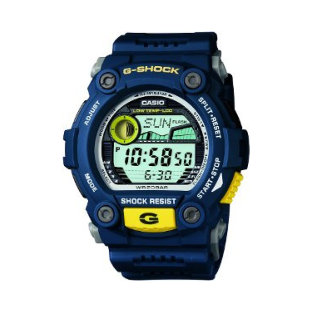 Casio Blue Resin Strap Men's Watch G-7900-2 | 10330752