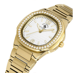 Santa Barbara Polo & Racquet Club Stainless Steel White Dial Women's Watch SB.1.10481-3