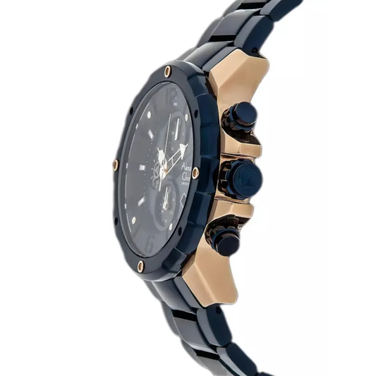 Alexandre Christie Chronograph Blue Men's Watch 6410MCBURBU