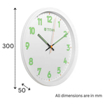 Titan Classic White Dial Wall Clock W0012PA02