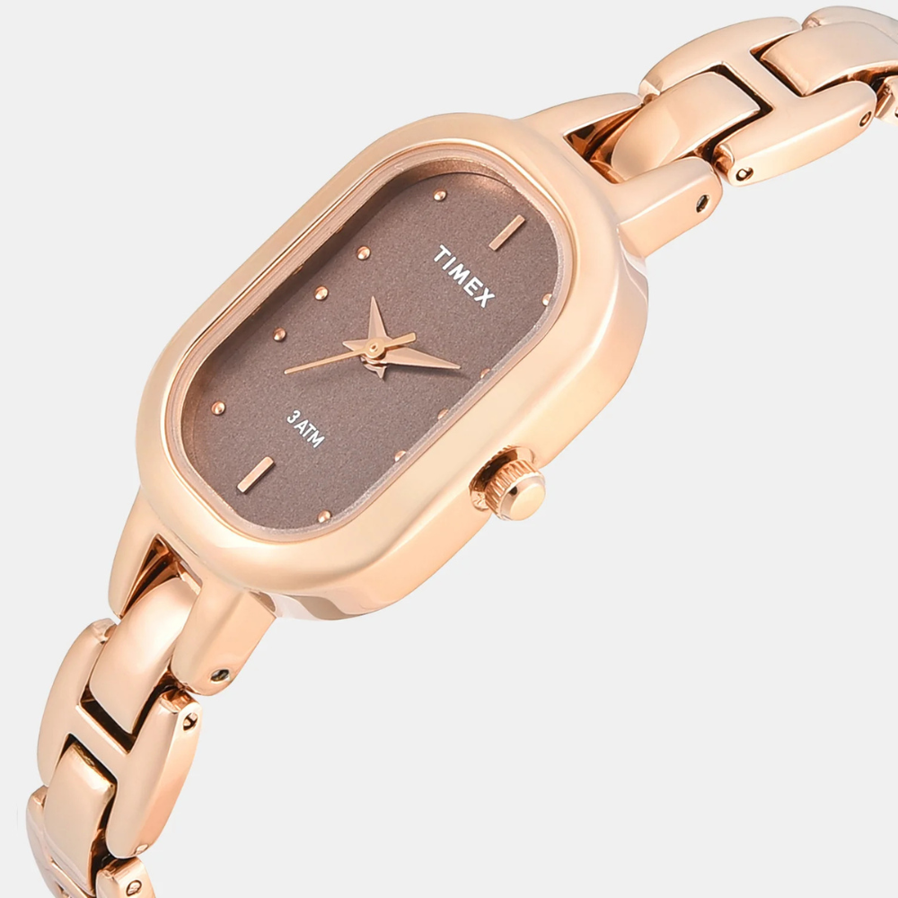 Timex Trendline Brown Dial Analog Women's Watch - TWTL16302T