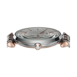 Emporio Armani Gianni T-Bar Silver Dial Women's Quartz Watch AR11537