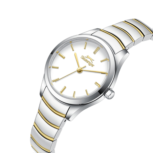 Slazenger Super Metal White Dial Women's Watch SL.09.2646.3.220