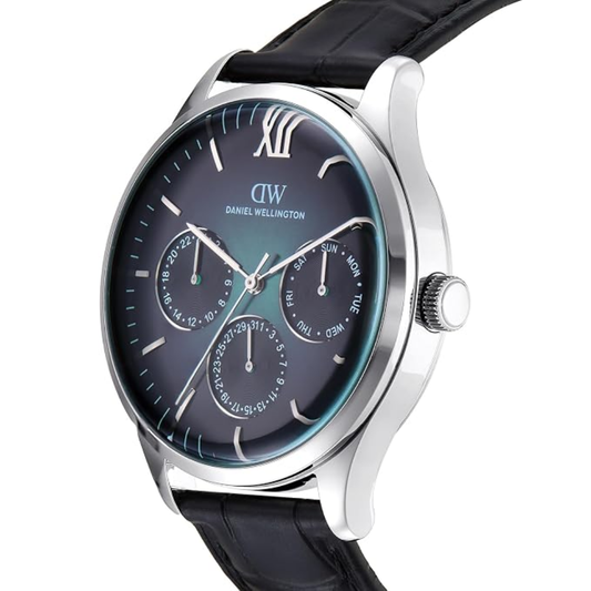 Daniel Wellington Round Teal Dial Men's Watch DW0DG2400