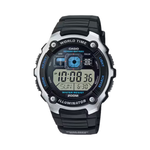 Casio Black Resin Strap Watch for AE-2000W-1AV, AE-2100W-1AV, WV-200A-1AV, WV-200E-1AV, WV-200U-1AV | 10302043