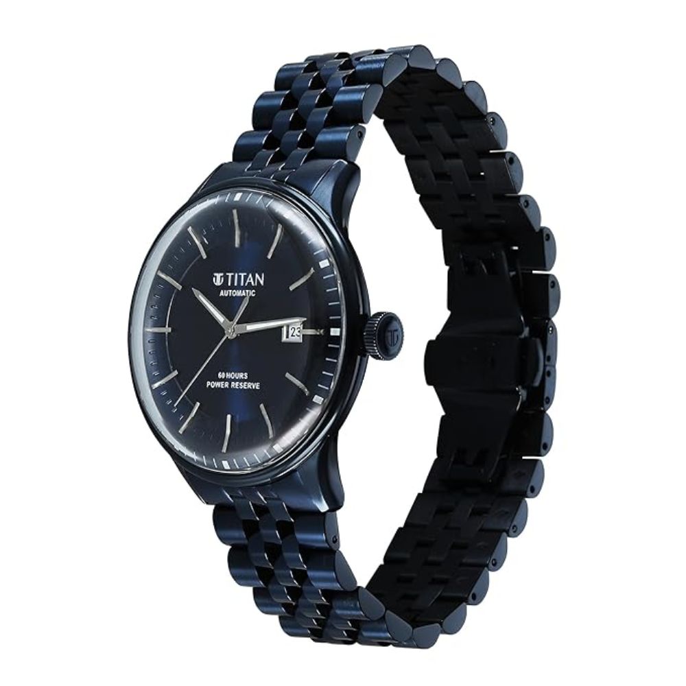Titan Weekender Blue Men's Watch 90201QM01