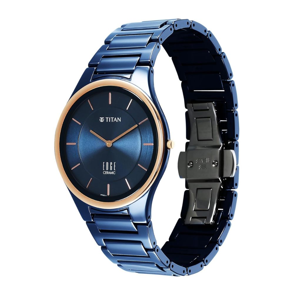 Titan Edge Bicolour Men's Watch 1696KC05