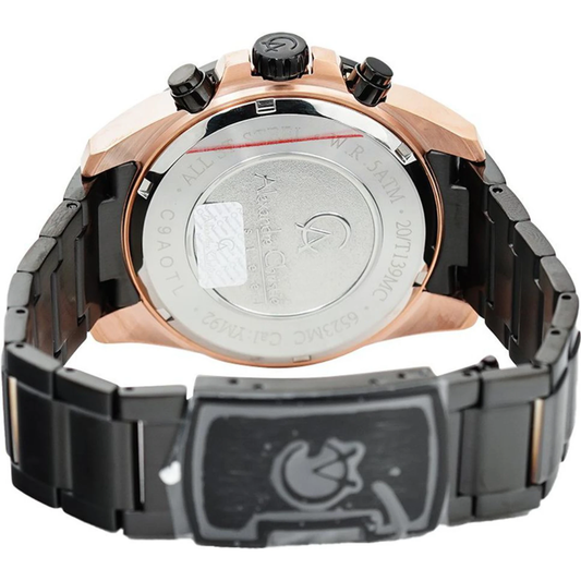 Alexandre Christie Chronograph Black Men's Watch 6523MCBBRBA