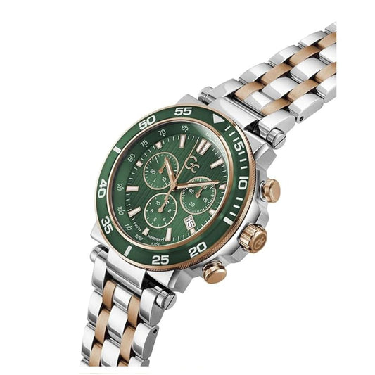 G.C Round Green Dial Men Watch Z14009G9MF