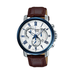 Casio Edifice Brown Leather Strap Men's Watch BEM-520BUL-7A3V | 10544725