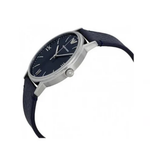 Emporio Armani Blue Dial Men's Analog Leather Watch AR11012