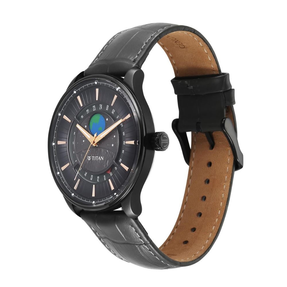 Titan Stellar Gray Men's Watch 1890NL01