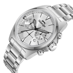 Slazenger Round Silver Dial Men's Metal Strap Watch Multifunction SL.09.2527.2.02