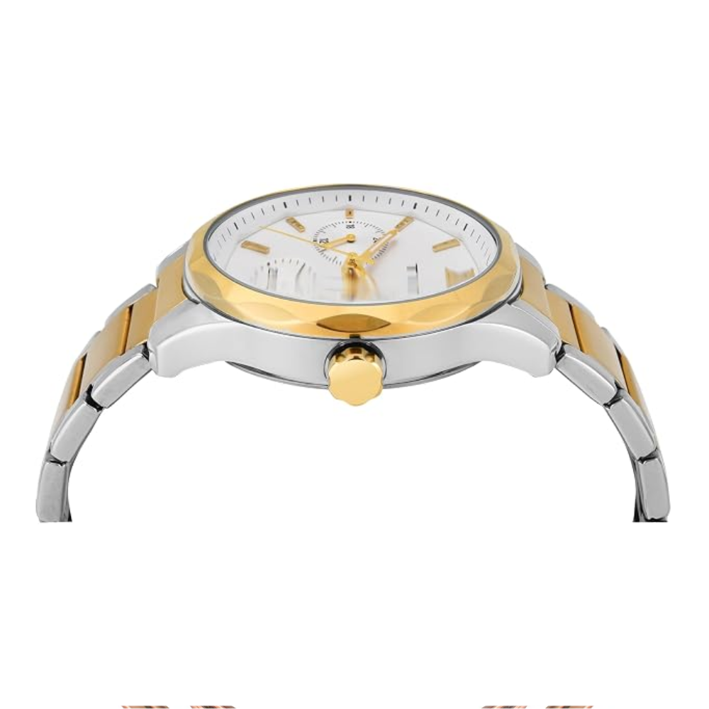 TIMEX Empera Silver Gold Men Analog Watch TW0TG7624
