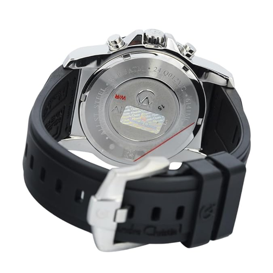 Alexandre Christie Chronograph Black Men's Watch 6141MCRSSBARG
